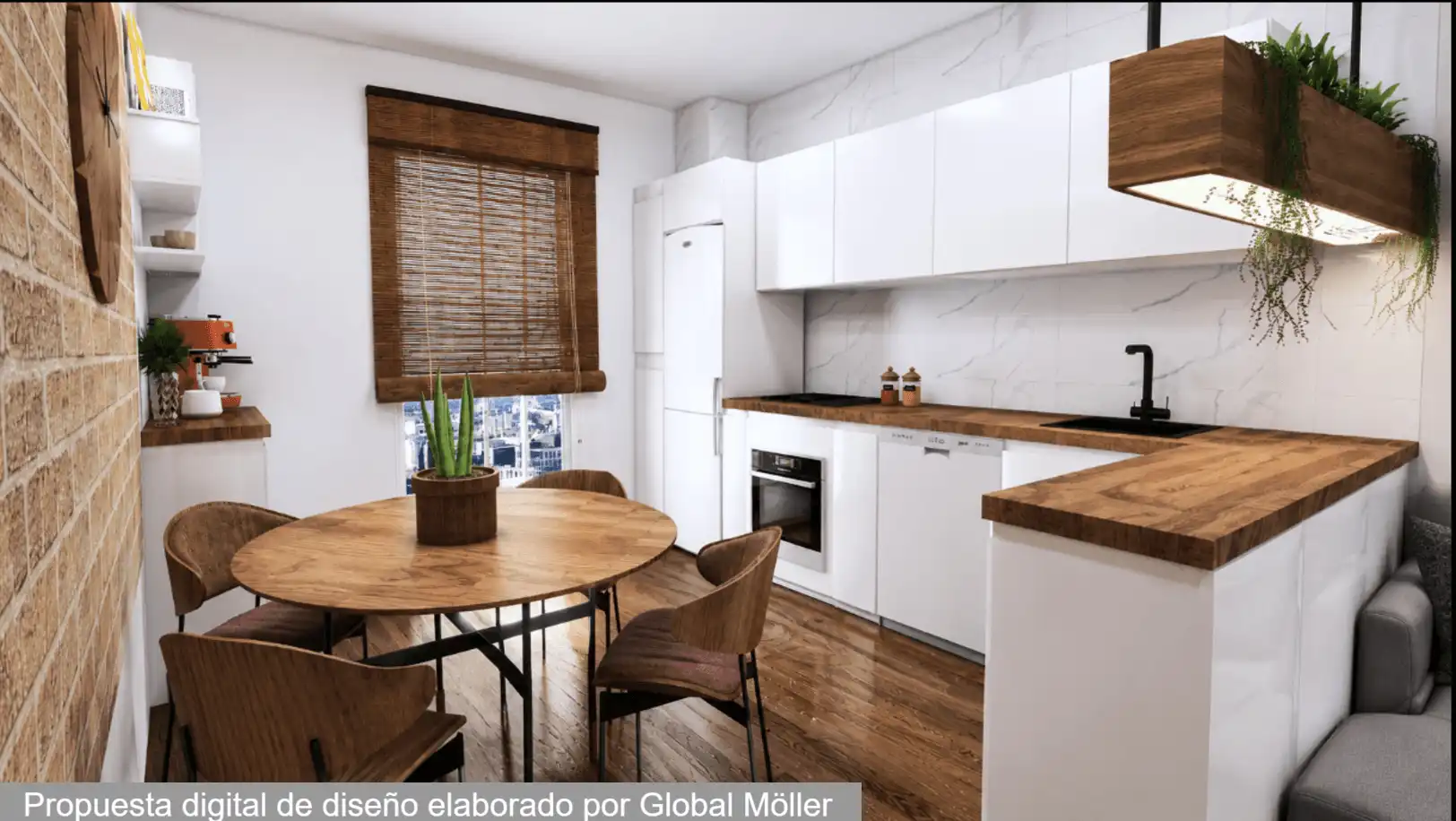 Küche von Wohnung zum Verkauf in Cartagena mit Terrasse, Abstellraum und Balkon