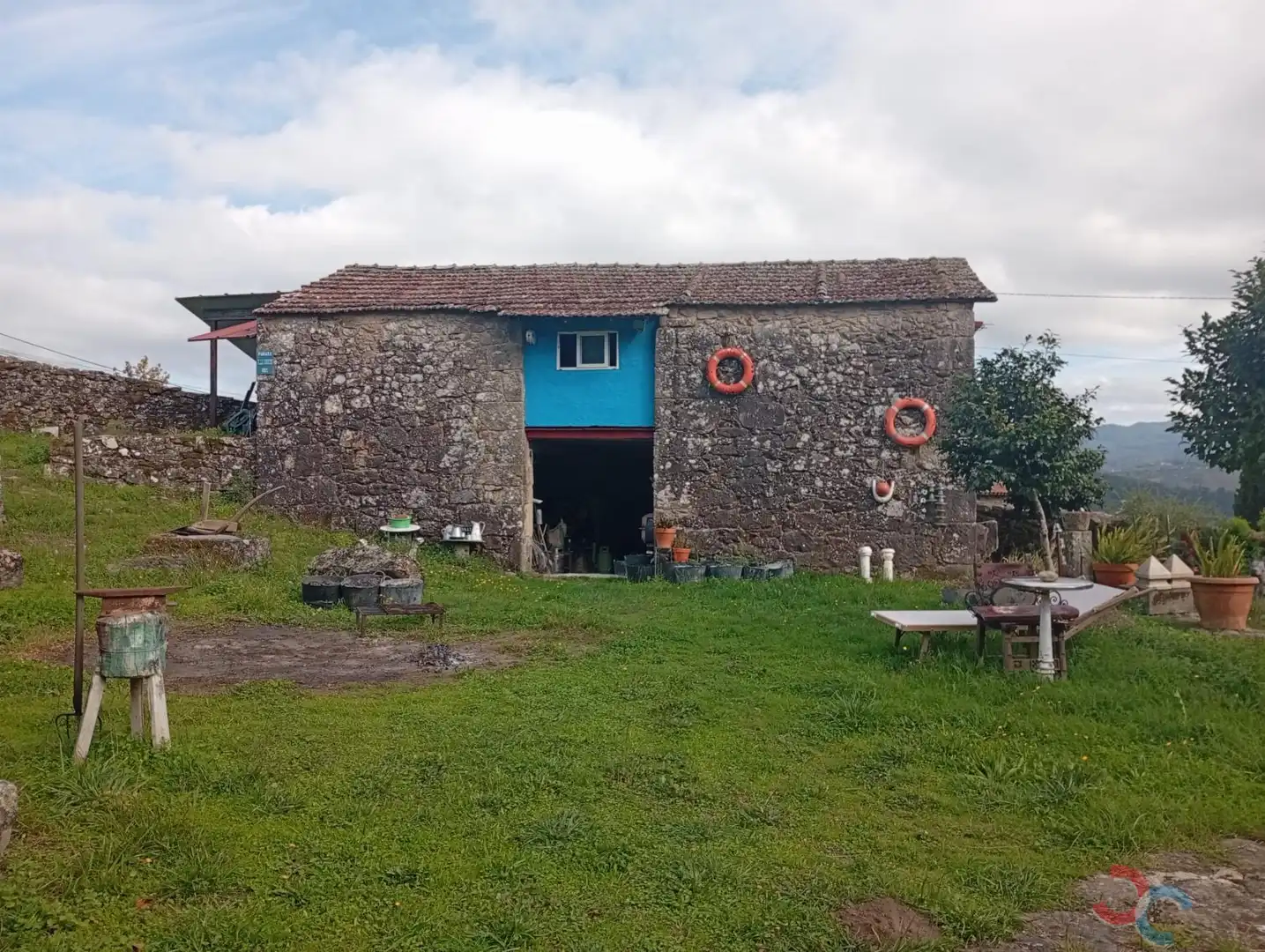 Vista exterior de Casa o chalet en venta en Campo Lameiro