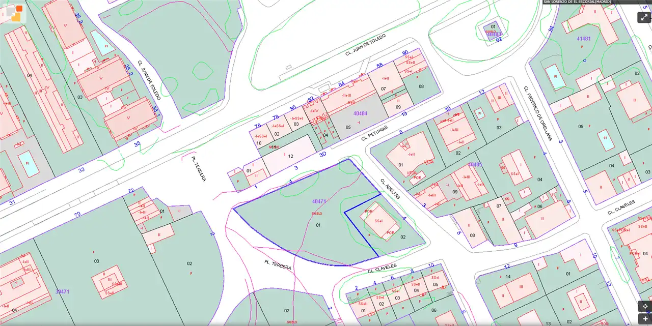 Terreny residencial en venda a PETUNIAS