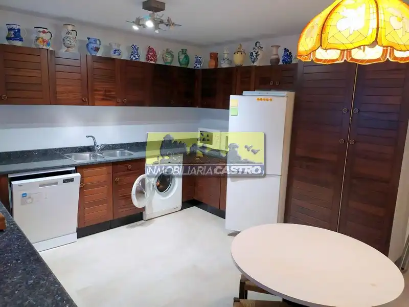 Küche von Maisonette zur Miete in Castro-Urdiales mit Heizung, Terrasse und Möbliert