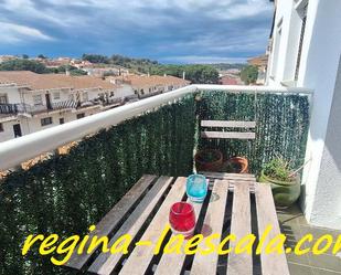 Balcony of Flat for sale in L'Escala  with Heating, Terrace and Furnished