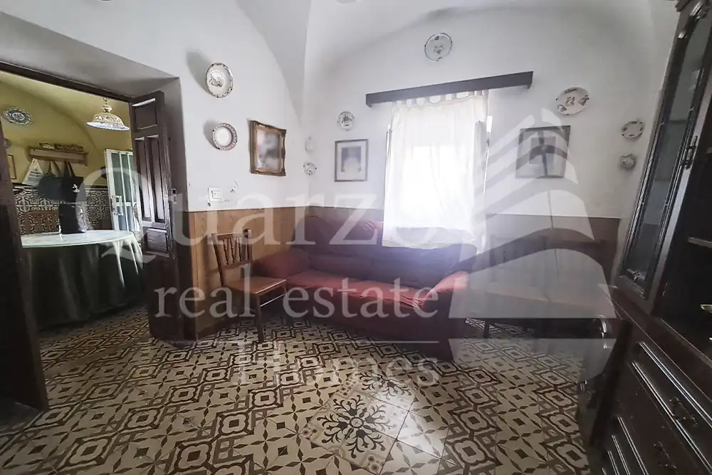 Sala d'estar de Casa o xalet en venda en Madroñera amb Terrassa, Moblat i Balcó