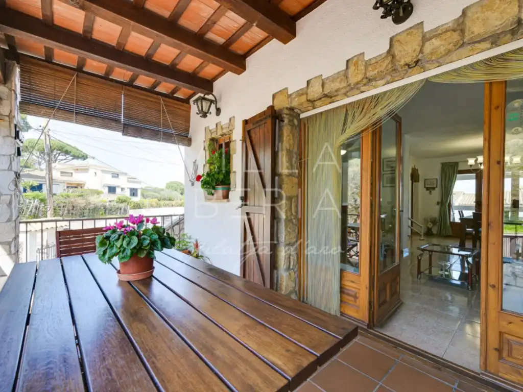 Terrassa de Casa o xalet en venda en Calonge i Sant Antoni amb Calefacció, Jardí privat i Terrassa