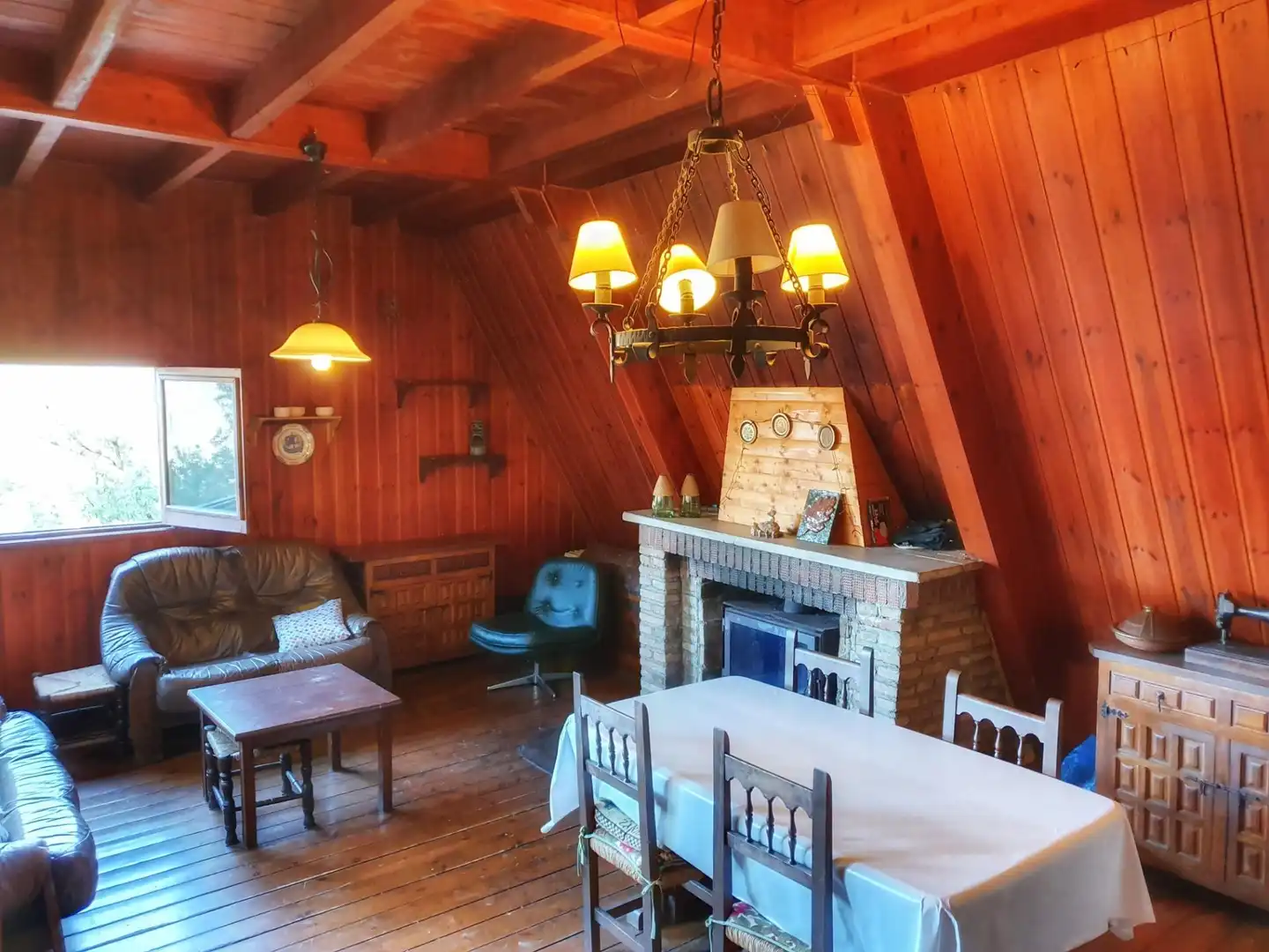 Comedor de Casa o chalet en venta en Güéjar Sierra con Calefacción, Jardín privado y Terraza