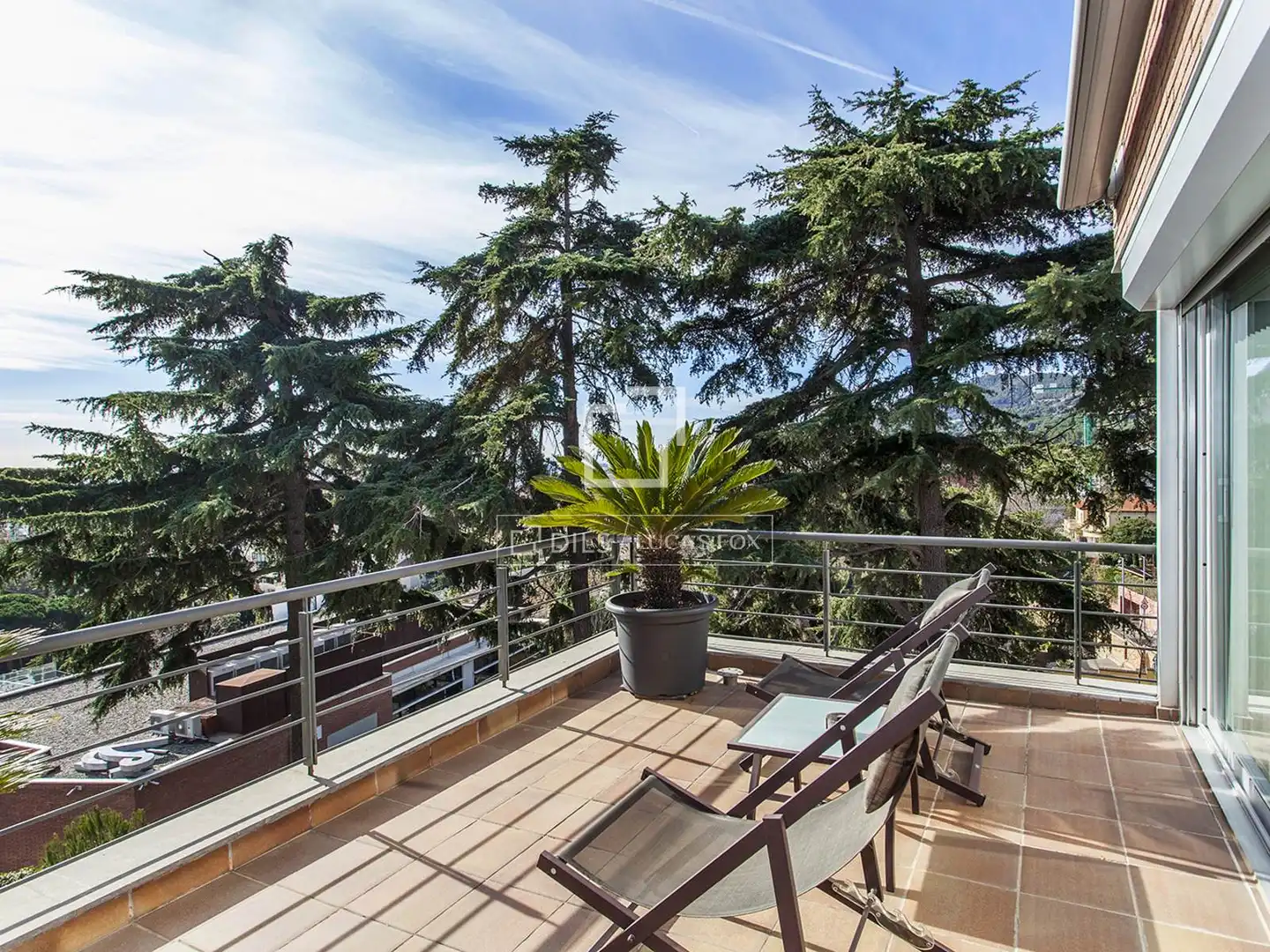 Terraza de Casa o chalet de alquiler en Barcelona con Aire acondicionado, Calefacción y Jardín privado