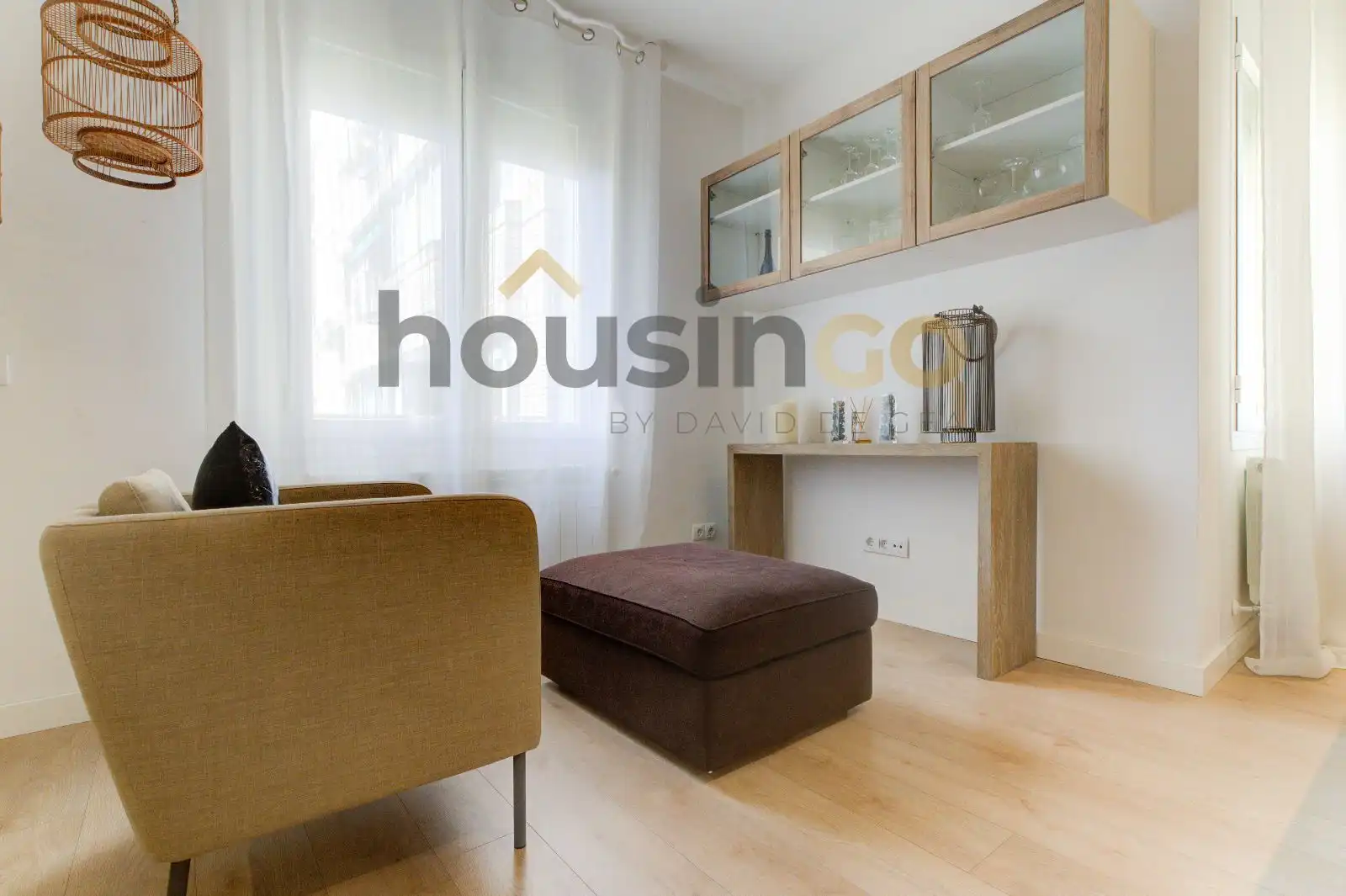 Sala de estar de Piso en venta en Madrid con Aire acondicionado, Calefacción y Parquet