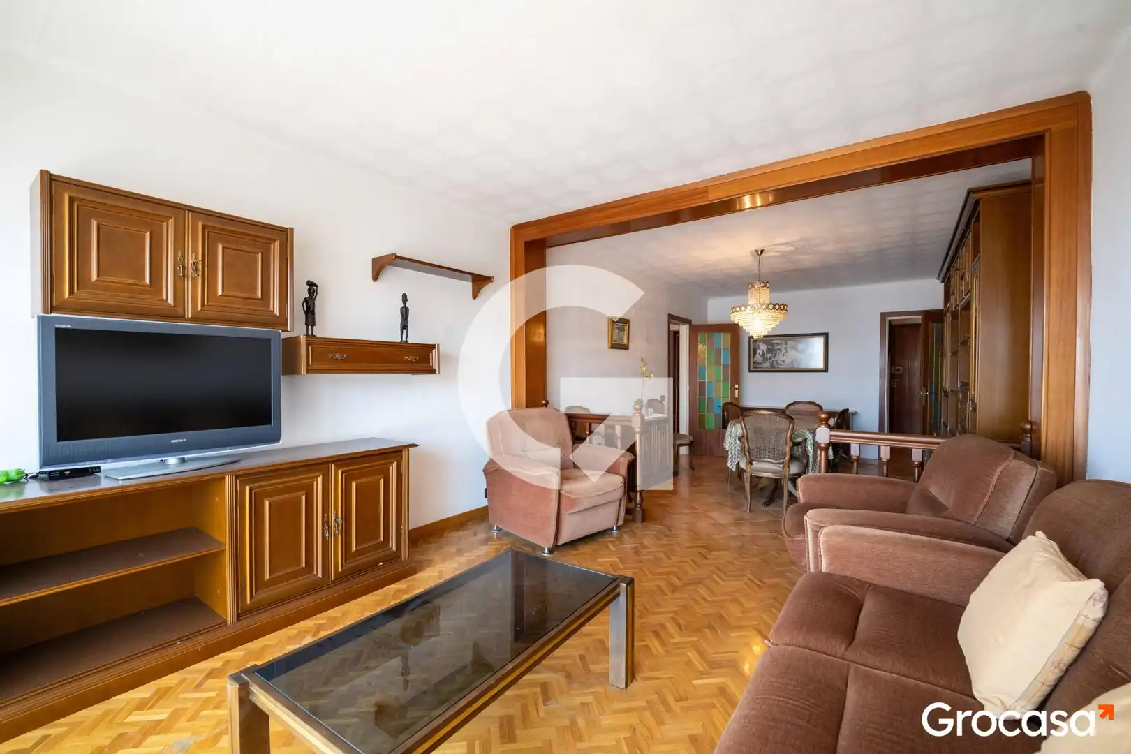 Living room of Flat for sale in Mataró  with Oven and Balcony
