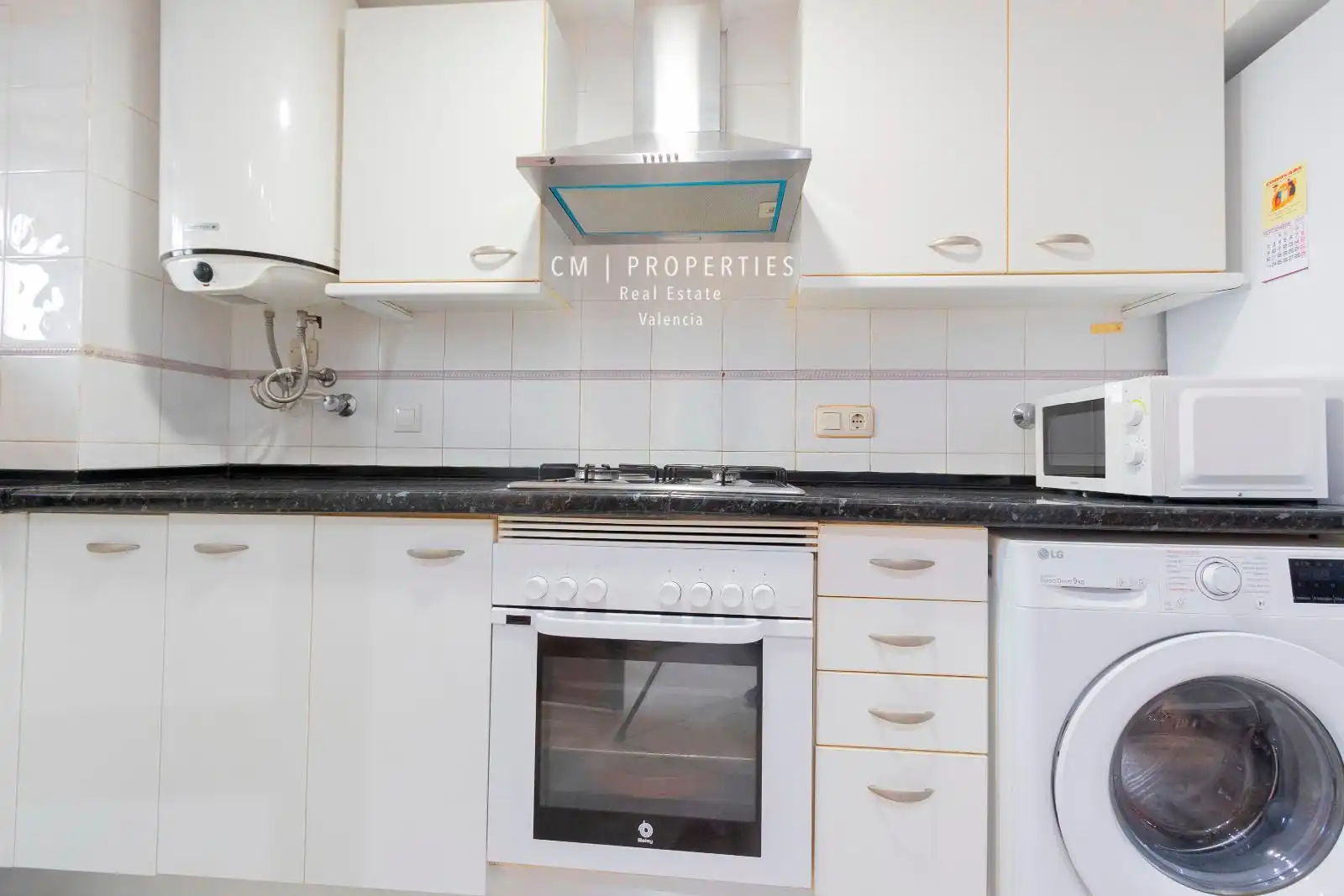 Kitchen of Flat for rent in Alboraya  with Air Conditioner, Heating and Terrace
