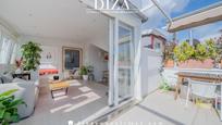 Exterior view of Attic for sale in  Madrid Capital  with Air Conditioner, Heating and Terrace
