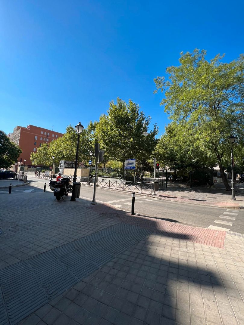 Exterior view of Flat for sale in  Madrid Capital  with Air Conditioner, Heating and Terrace