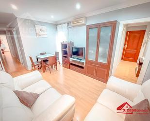 Living room of Flat for sale in  Córdoba Capital  with Heating, Parquet flooring and Terrace