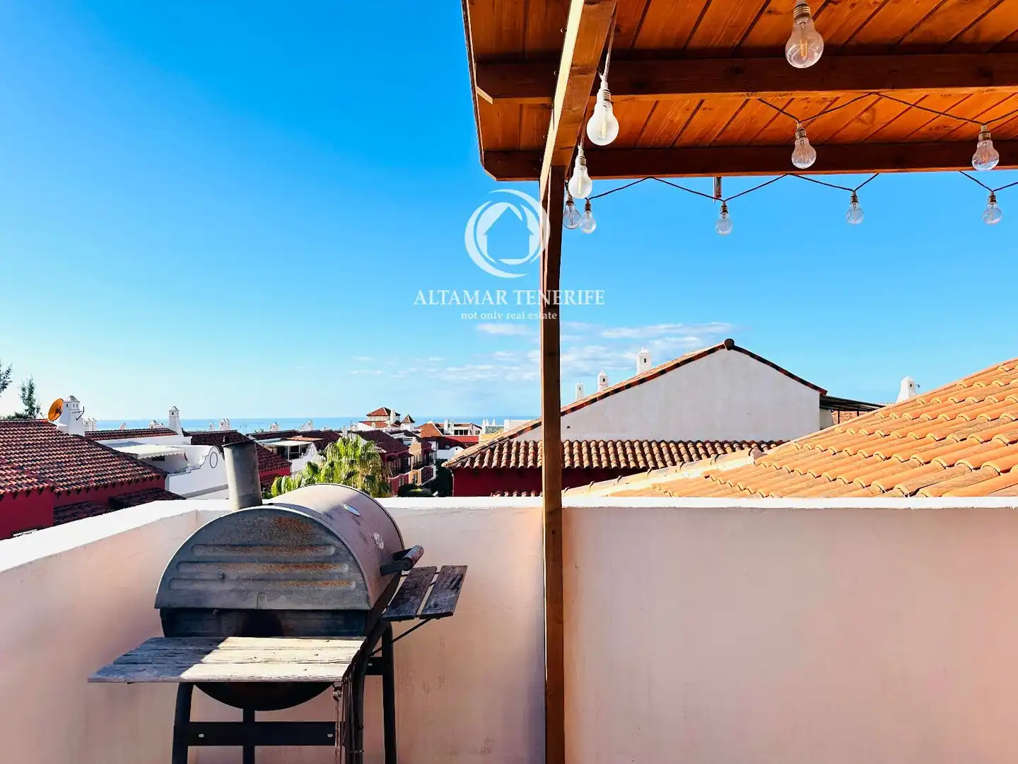 Terrace of Detached homes for sale in Adeje  with Air Conditioner, Private garden and Terrace