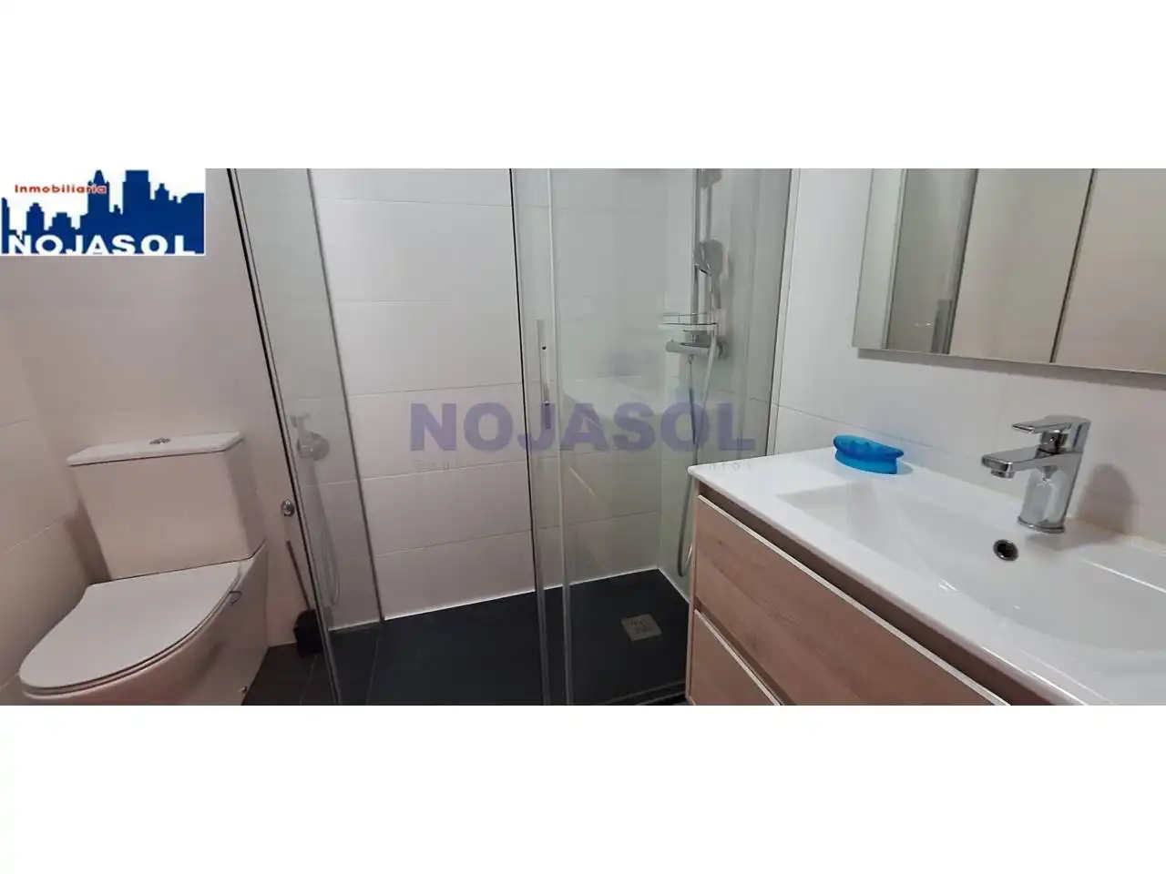 Bathroom of Flat for rent in Noja  with Heating, Terrace and Furnished