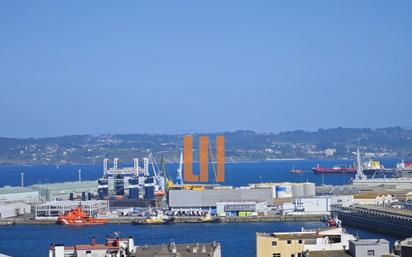 Exterior view of Flat for sale in A Coruña Capital 