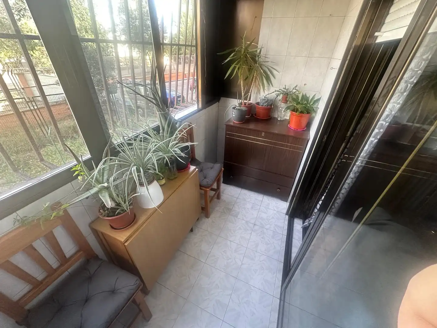 Balcony of Flat for sale in Madrid  with Heating, Terrace and Furnished