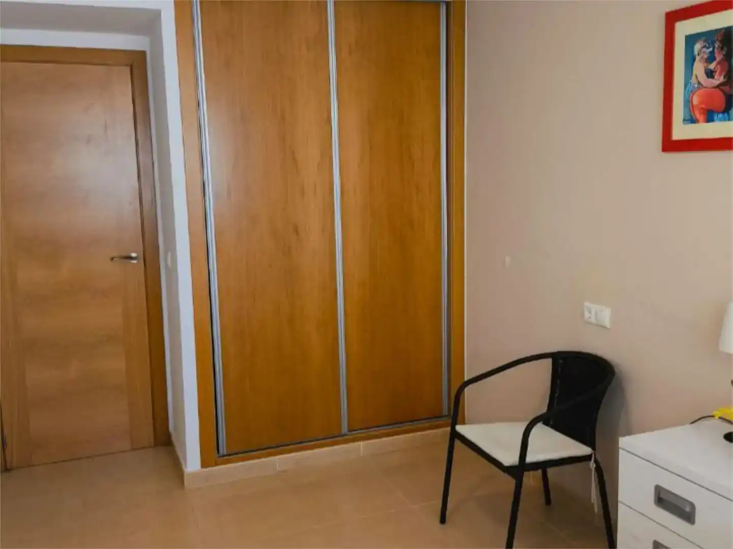 Schlafzimmer von Wohnung zum Verkauf in Onil mit Balkon