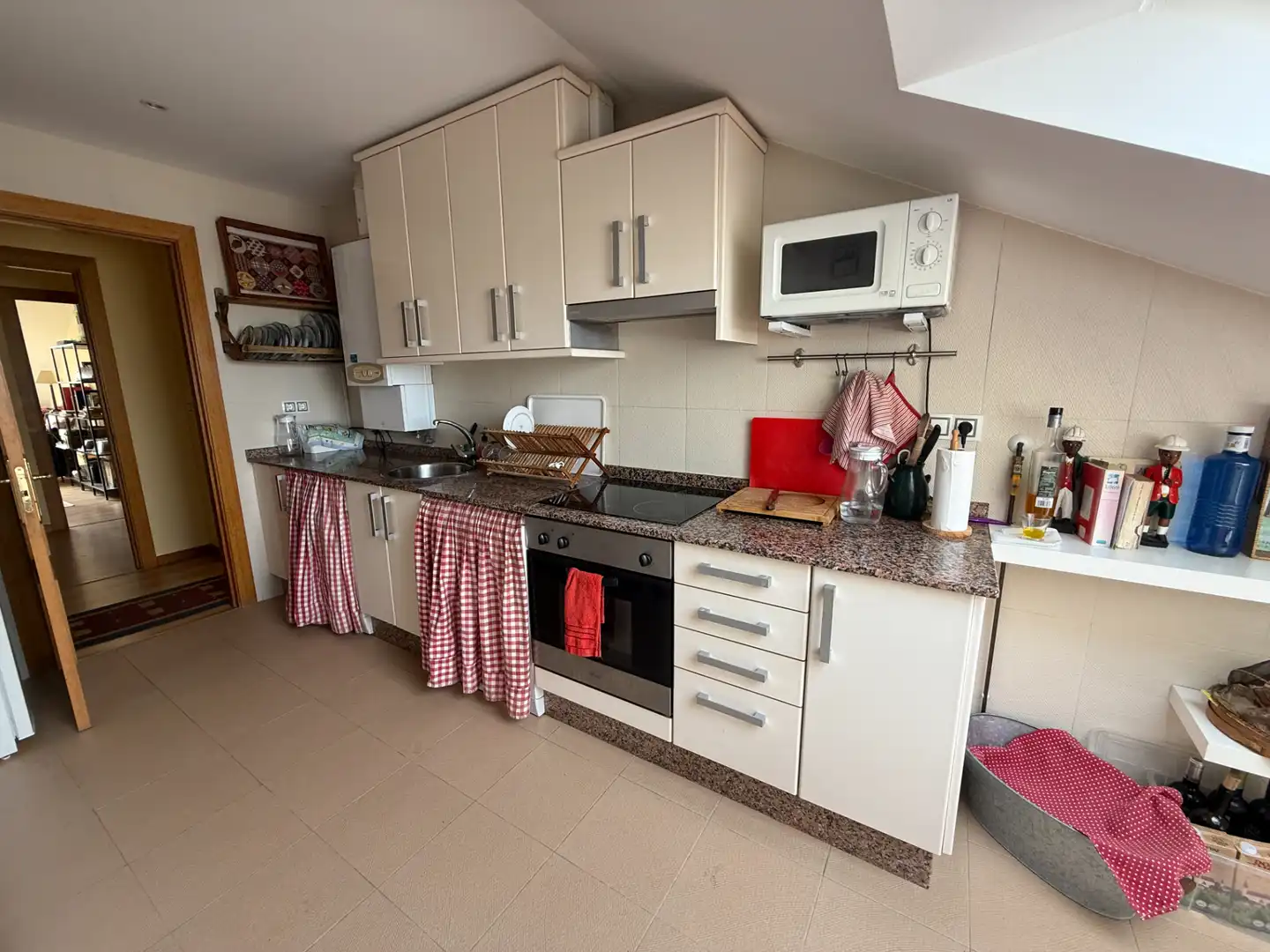 Kitchen of Attic for sale in Navia  with Heating, Parquet flooring and Terrace