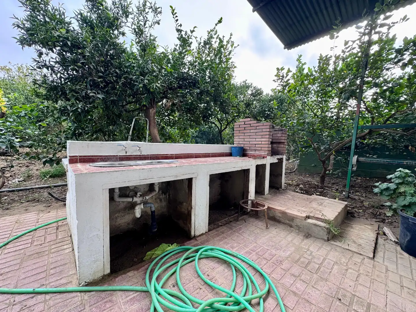 Terraza de Finca rústica en venta en Cártama con Aire acondicionado, Jardín privado y Piscina