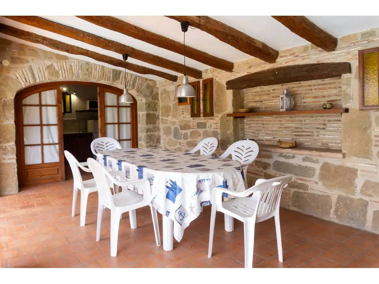 Terraza de Finca rústica en venta en Castell d'Aro, Platja d'Aro i s'Agaró con Calefacción, Jardín privado y Terraza