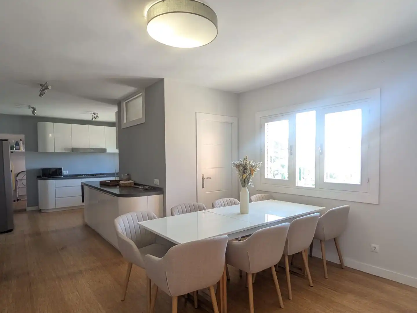 Comedor de Casa o chalet de alquiler en Málaga con Aire acondicionado, Jardín privado y Terraza