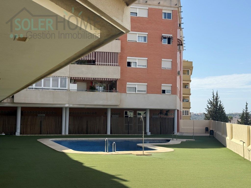 Exterior view of Flat for sale in Mijas  with Air Conditioner, Private garden and Terrace