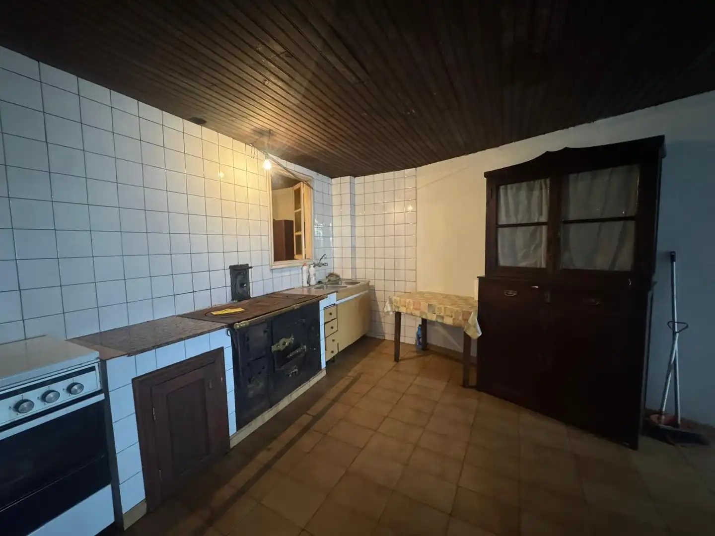 Cocina de Finca rústica en venta en Castro Caldelas con Amueblado