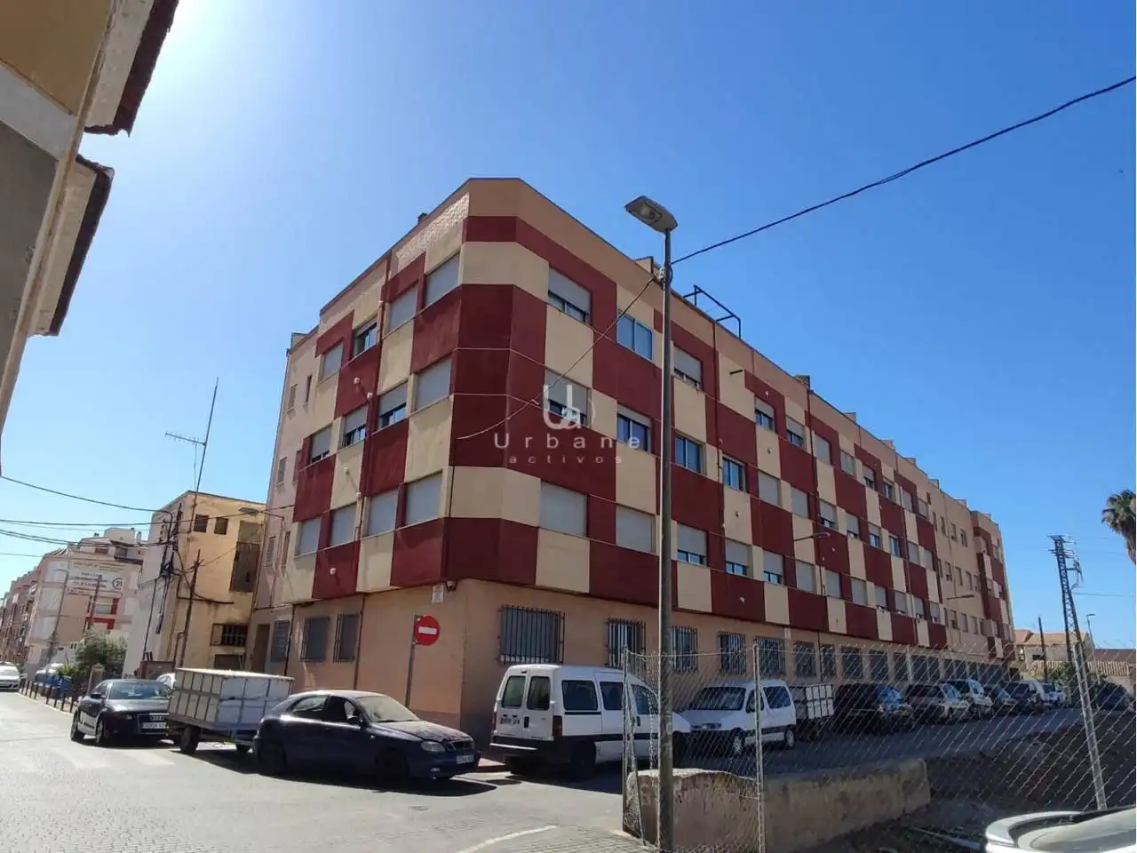 Vista exterior de Piso en venta en Murcia