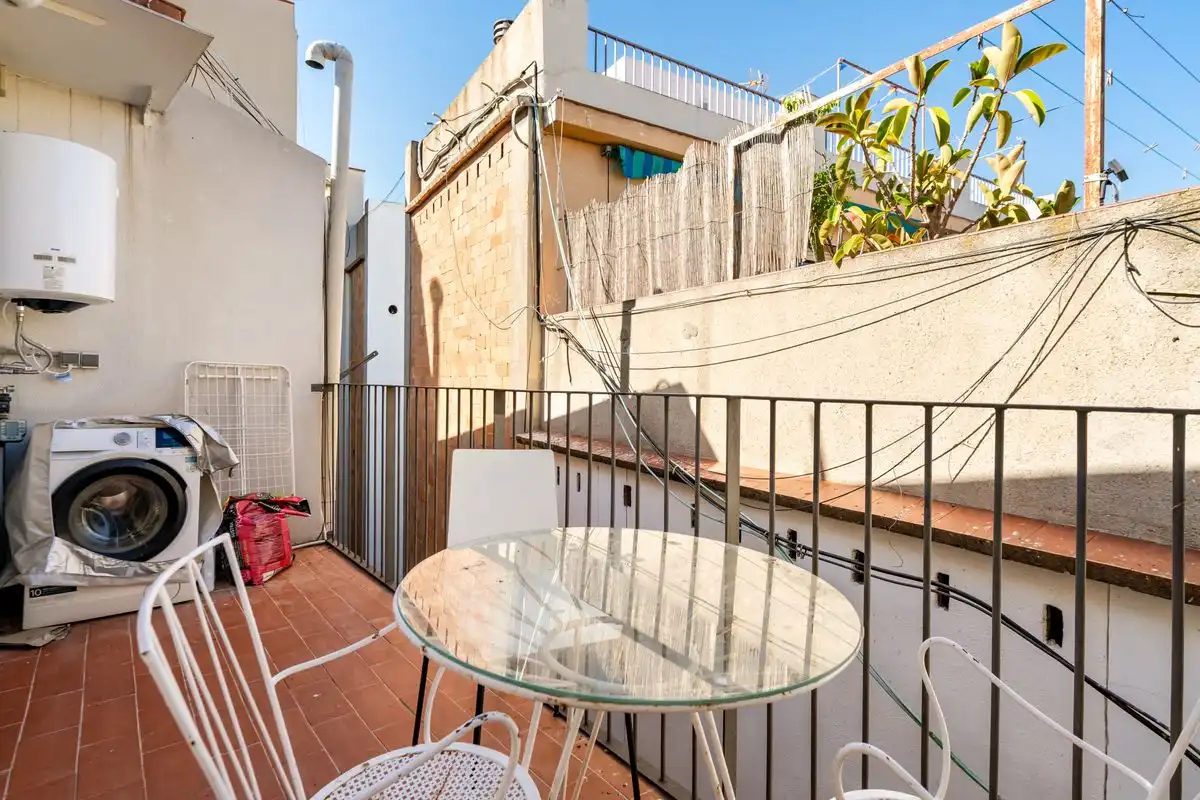 Terrasse von Dachboden zum Verkauf in Barcelona mit Klimaanlage, Heizung und Terrasse