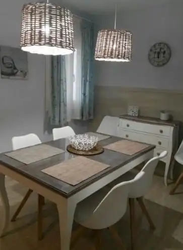 Dining room of Flat for rent in Algeciras  with Air Conditioner and Furnished