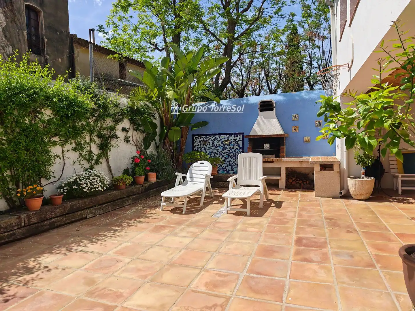Terraza de Casa adosada en venta en Llorenç del Penedès con Terraza
