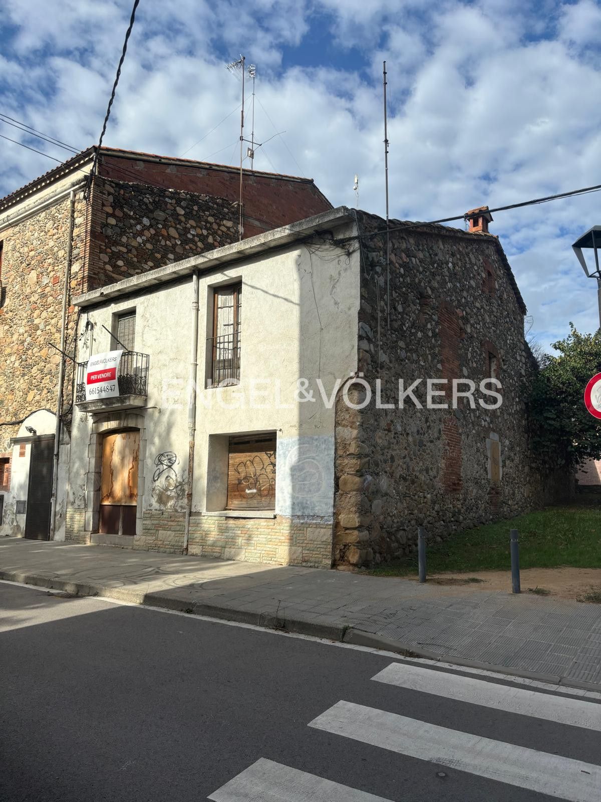 Exterior view of Single-family semi-detached for sale in Sant Celoni  with Heating