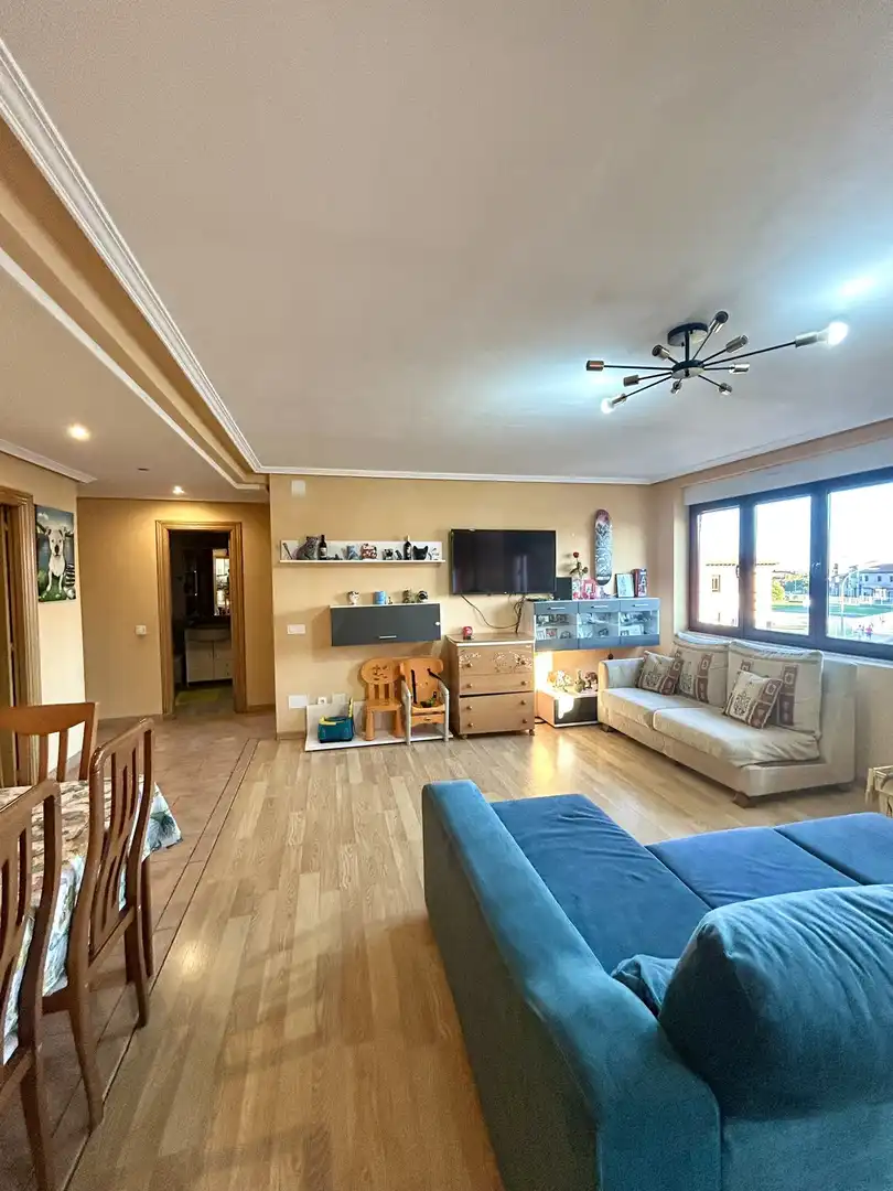 Living room of Flat for sale in Villamañán, León