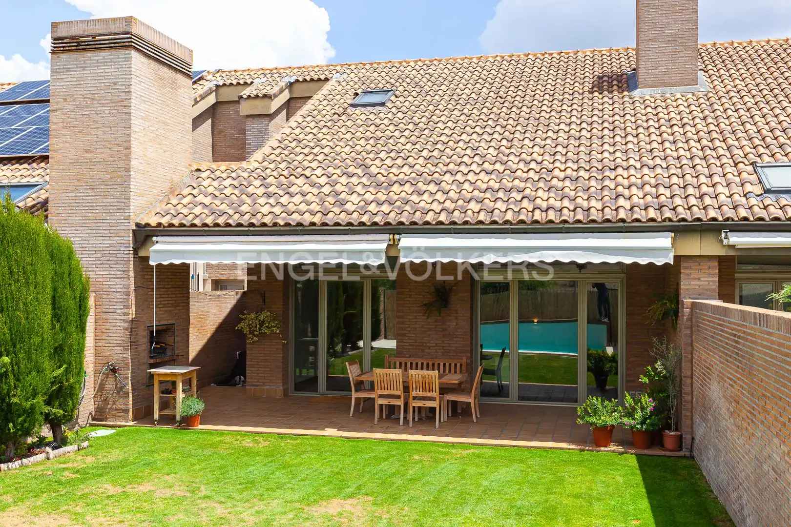 Terrassa de Casa o xalet de lloguer en Pozuelo de Alarcón amb Aire condicionat, Calefacció i Jardí privat