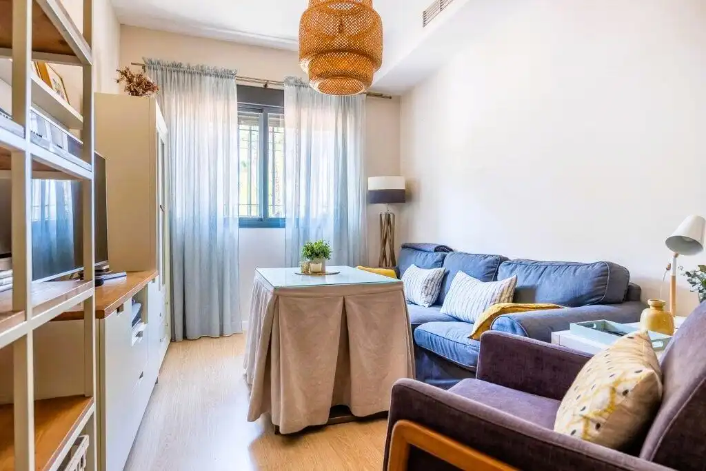 Wohnzimmer von Wohnung zum Verkauf in Sevilla mit Klimaanlage