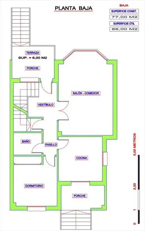 Casa adosada en venta en Vilagarcía de Arousa con Calefacción y Jardín privado