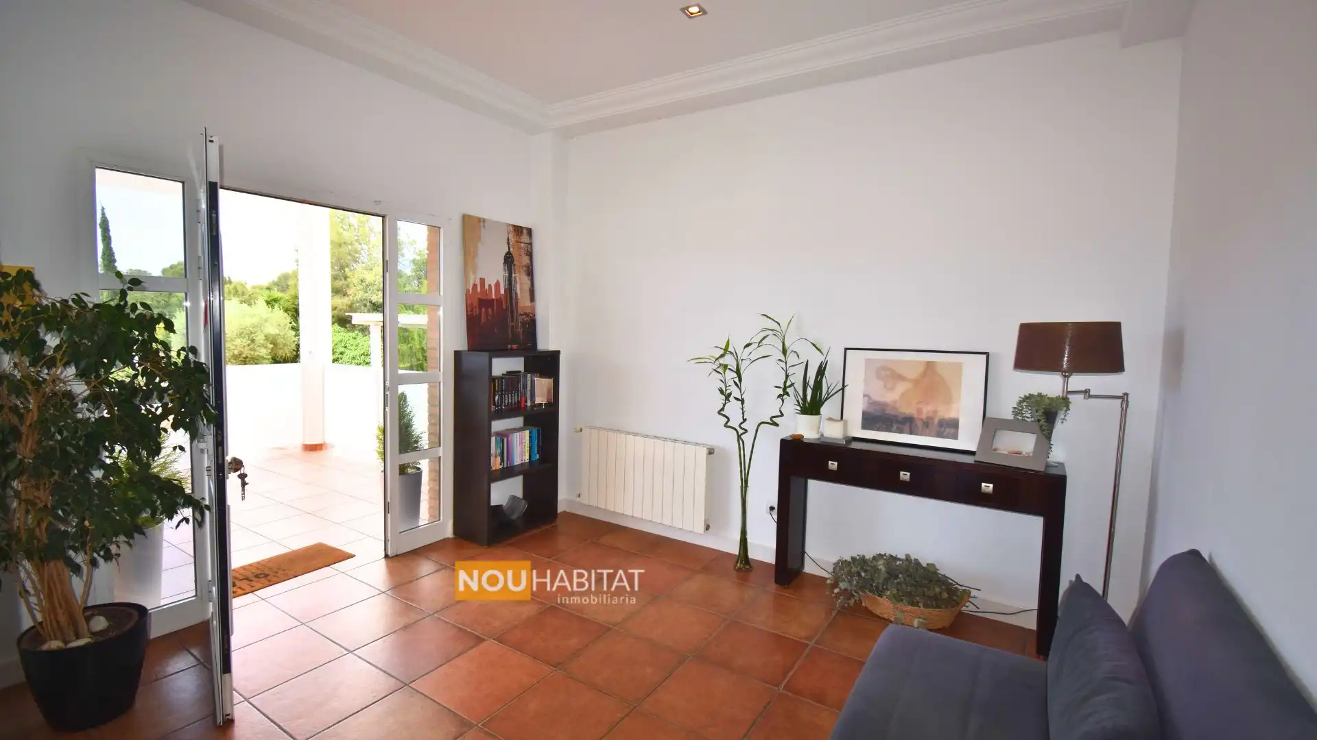 Sala de estar de Casa o chalet en venta en Turís con Aire acondicionado, Calefacción y Jardín privado