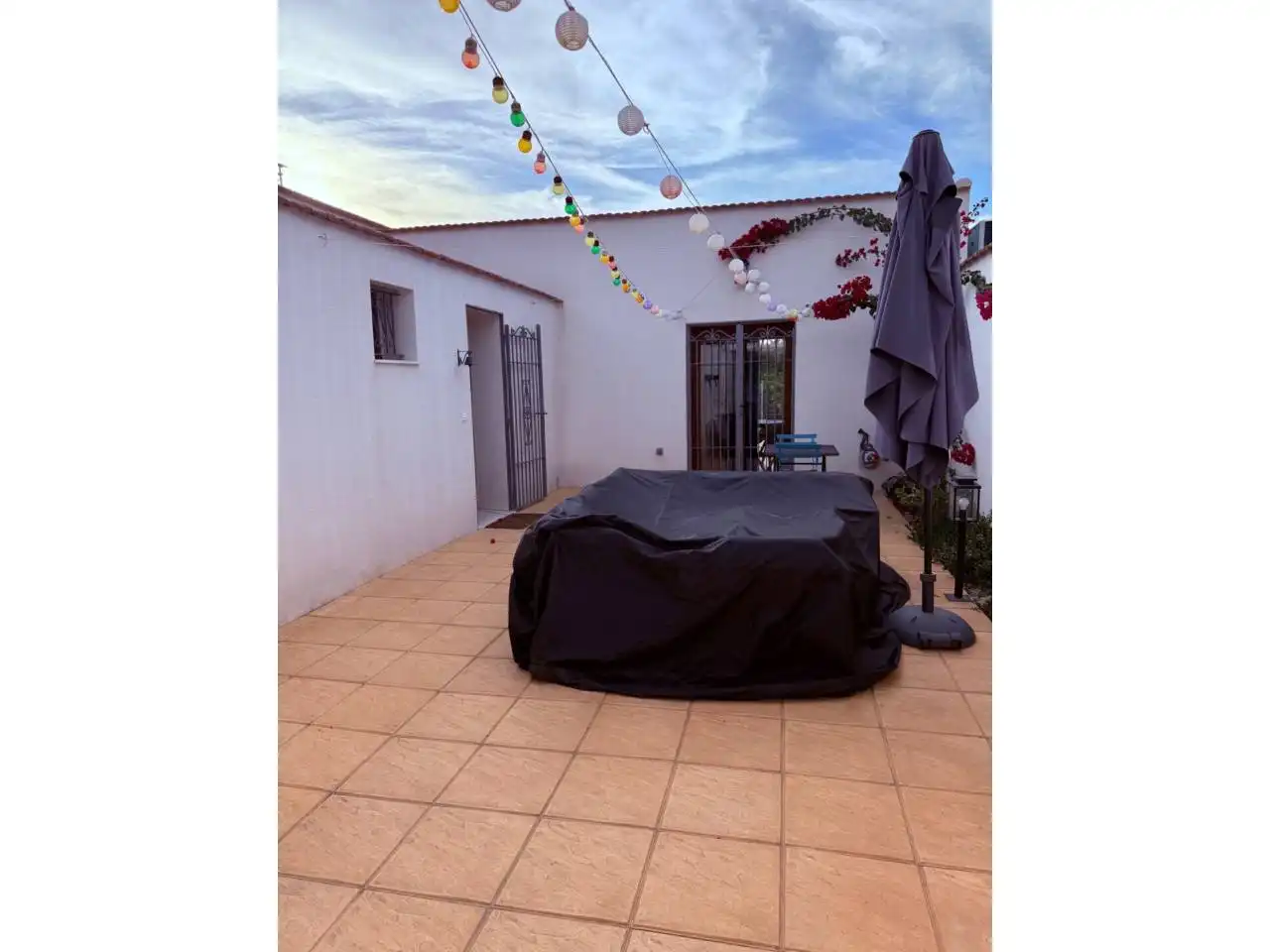 Terraza de Casa adosada de alquiler en Elche / Elx con Aire acondicionado, Terraza y Amueblado