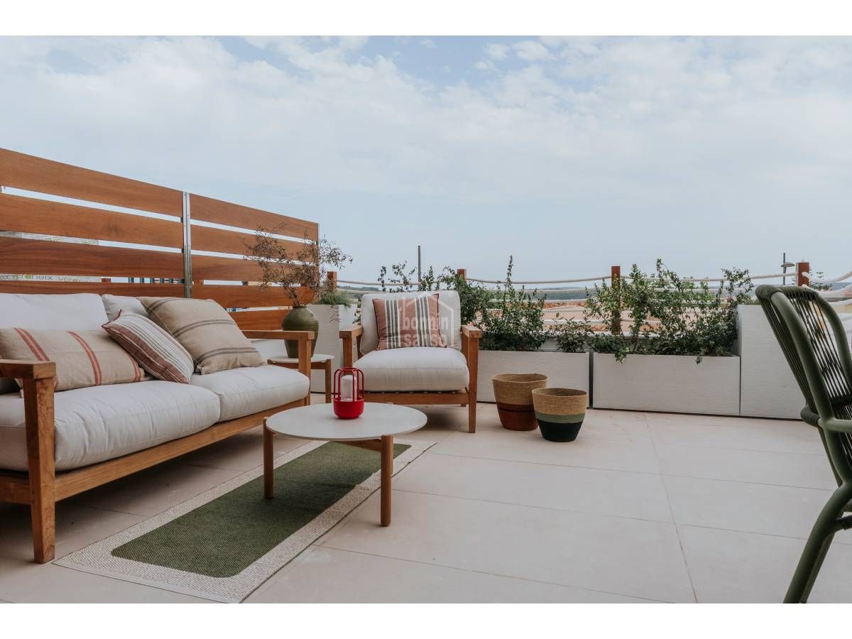 Terrassa de Casa o xalet en venda en Es Mercadal amb Terrassa, Piscina i Moblat