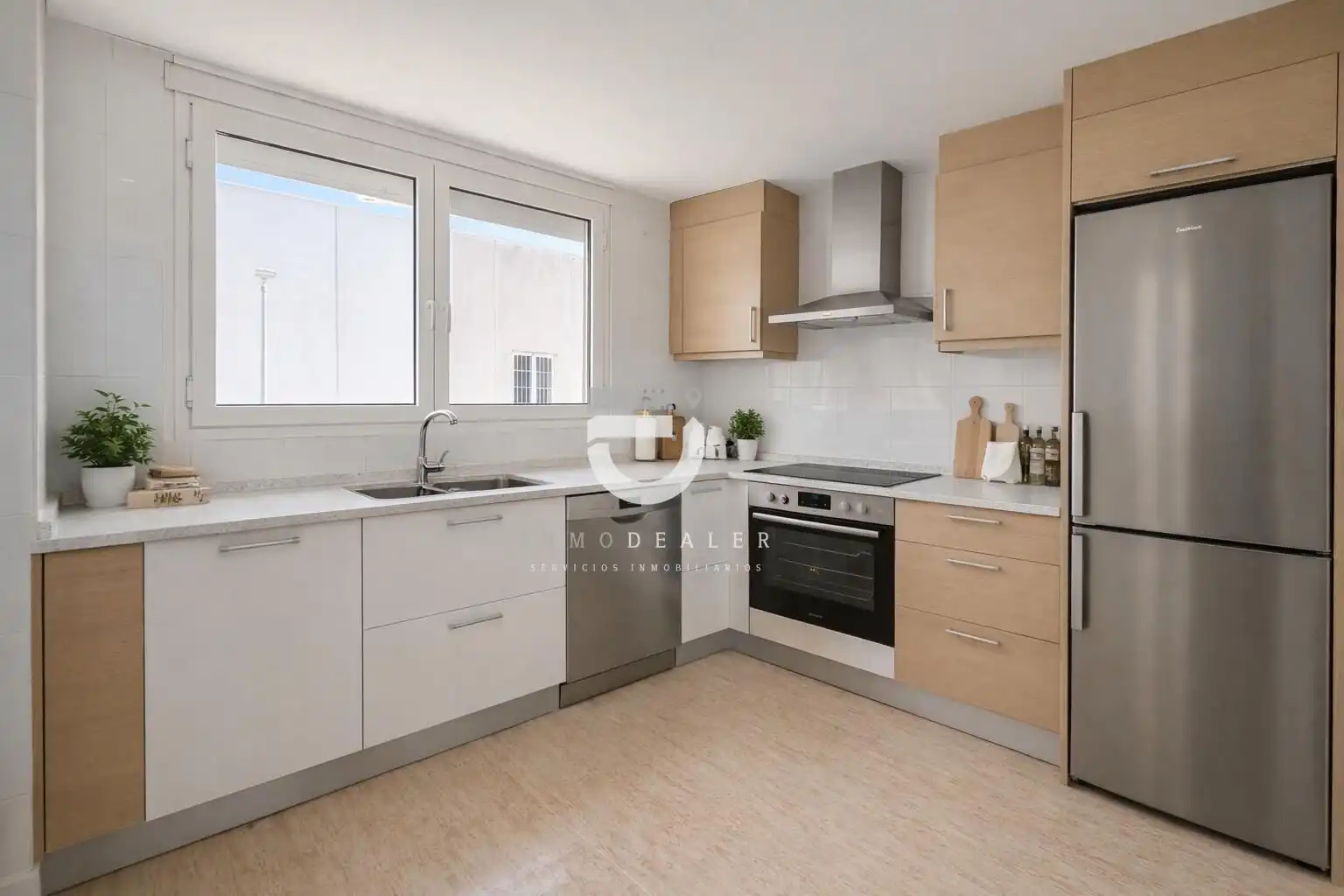Cocina de Piso en venta en Gandia con Jardín privado, Terraza y Balcón