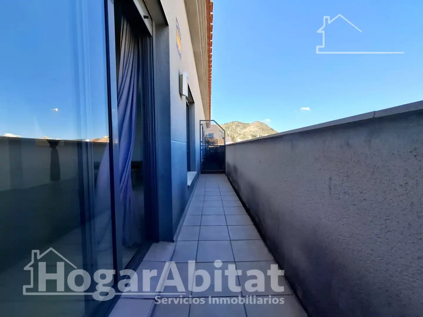 Balcony of Attic for sale in Pedreguer  with Air Conditioner, Parquet flooring and Terrace