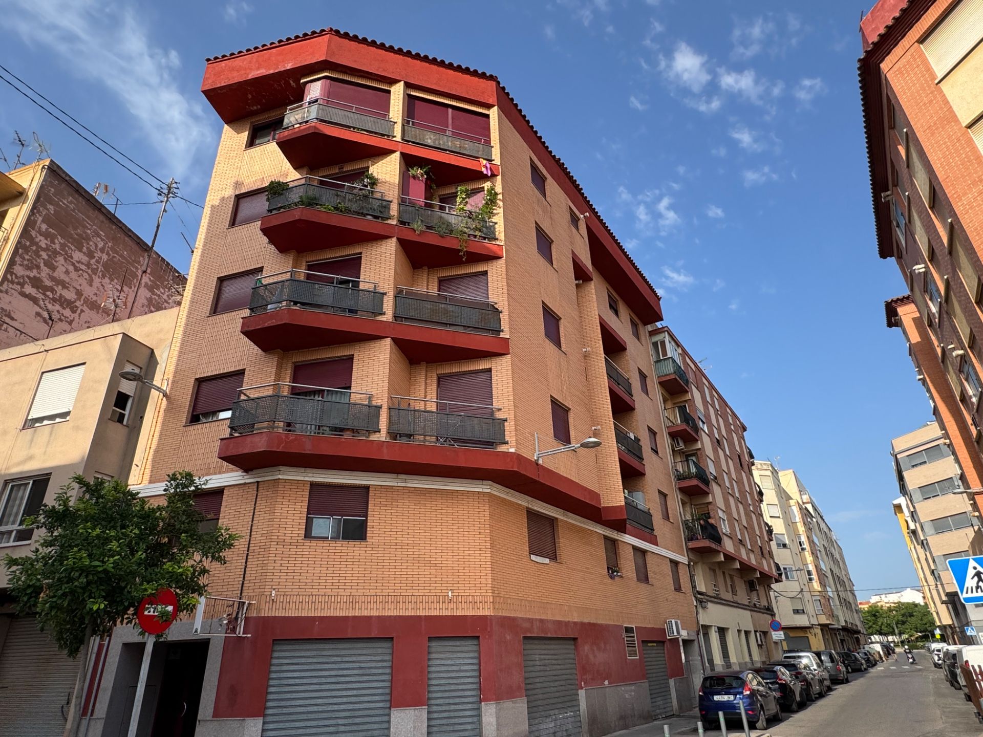 Exterior view of Flat for sale in Castellón de la Plana / Castelló de la Plana  with Air Conditioner and Balcony