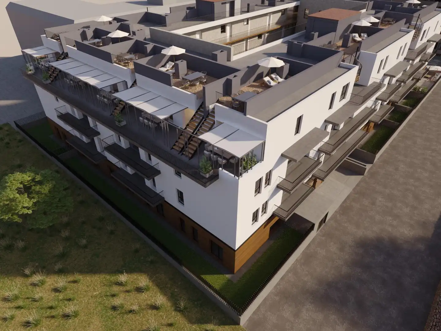 Vista exterior de Piso en venta en Son Servera con Balcón