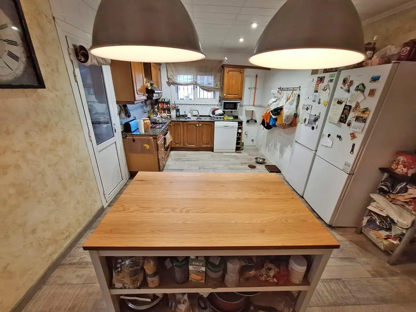 Kitchen of Houses for sale in Santa Perpètua de Mogoda  with Air Conditioner, Private garden and Terrace