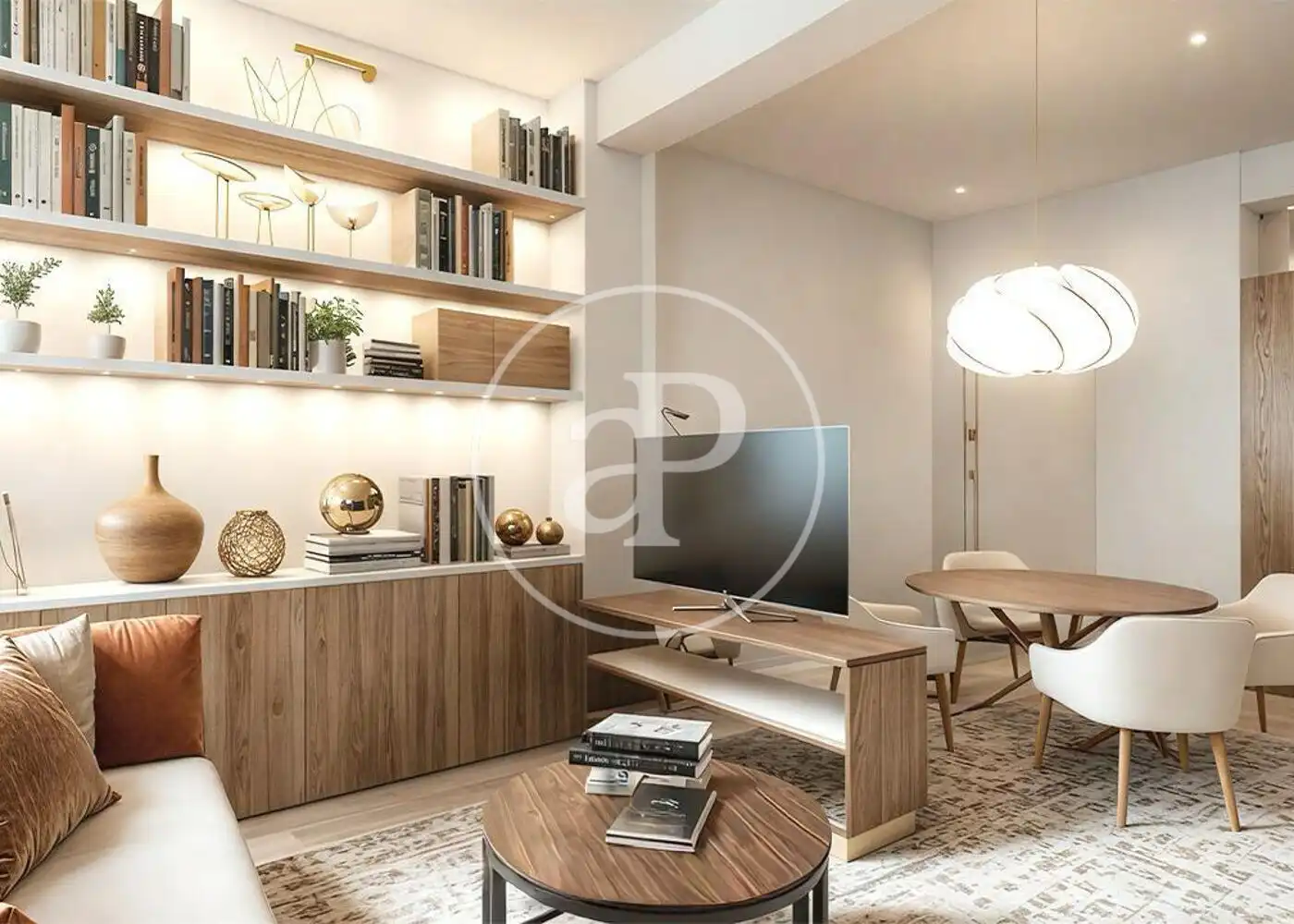 Sala d'estar de Pis en venda en  Palma de Mallorca