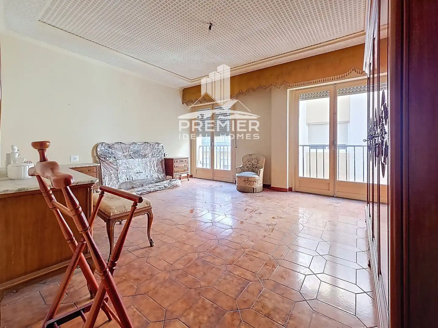 Living room of Flat for sale in Elda  with Heating, Terrace and Balcony