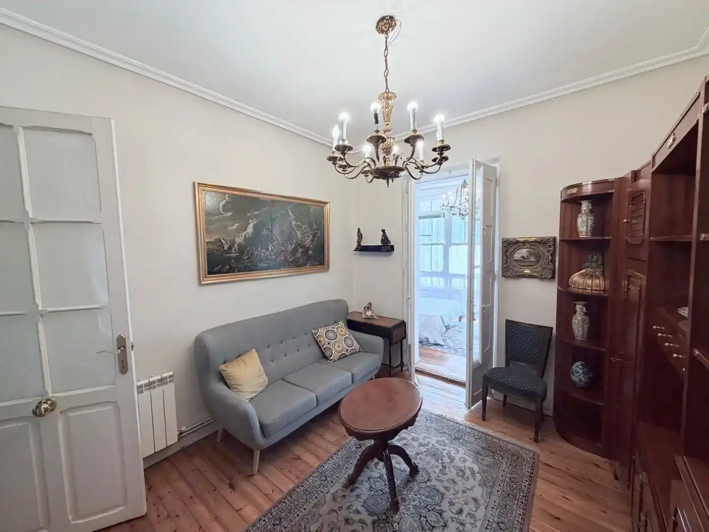 Living room of Flat for sale in  Logroño  with Balcony