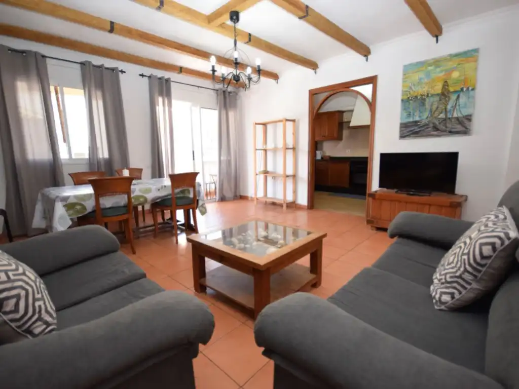 Sala d'estar de Pis de lloguer en Guía de Isora amb Moblat, Forn i Rentadora