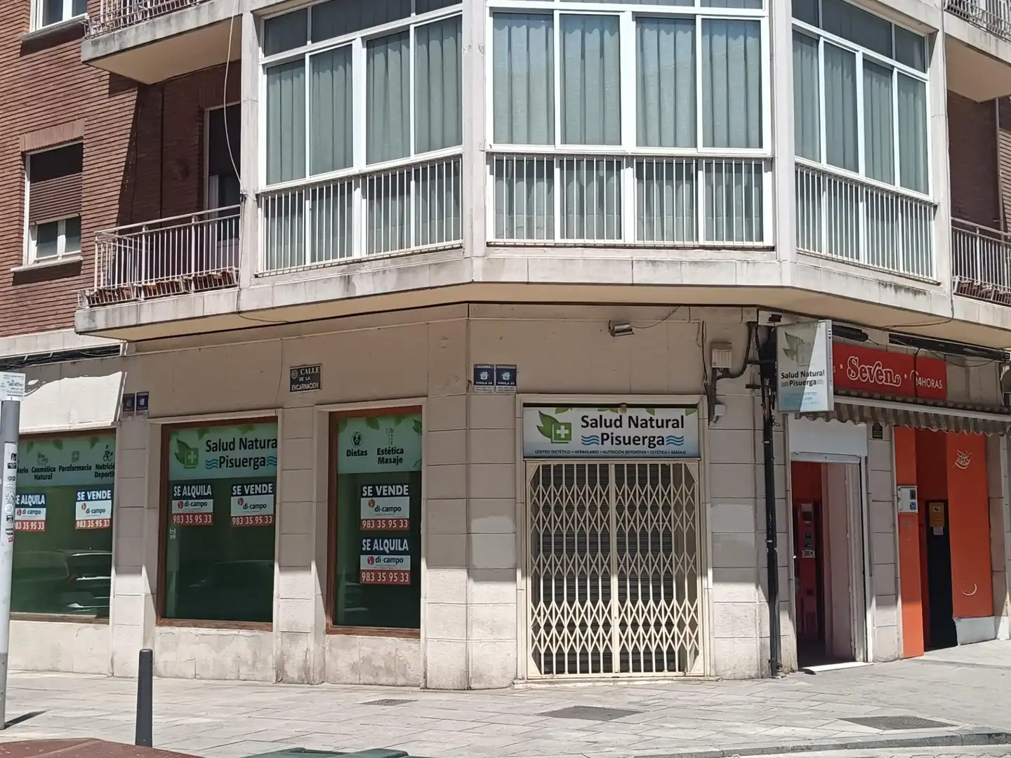 Vista exterior de Local en venda en Valladolid amb Aire condicionat