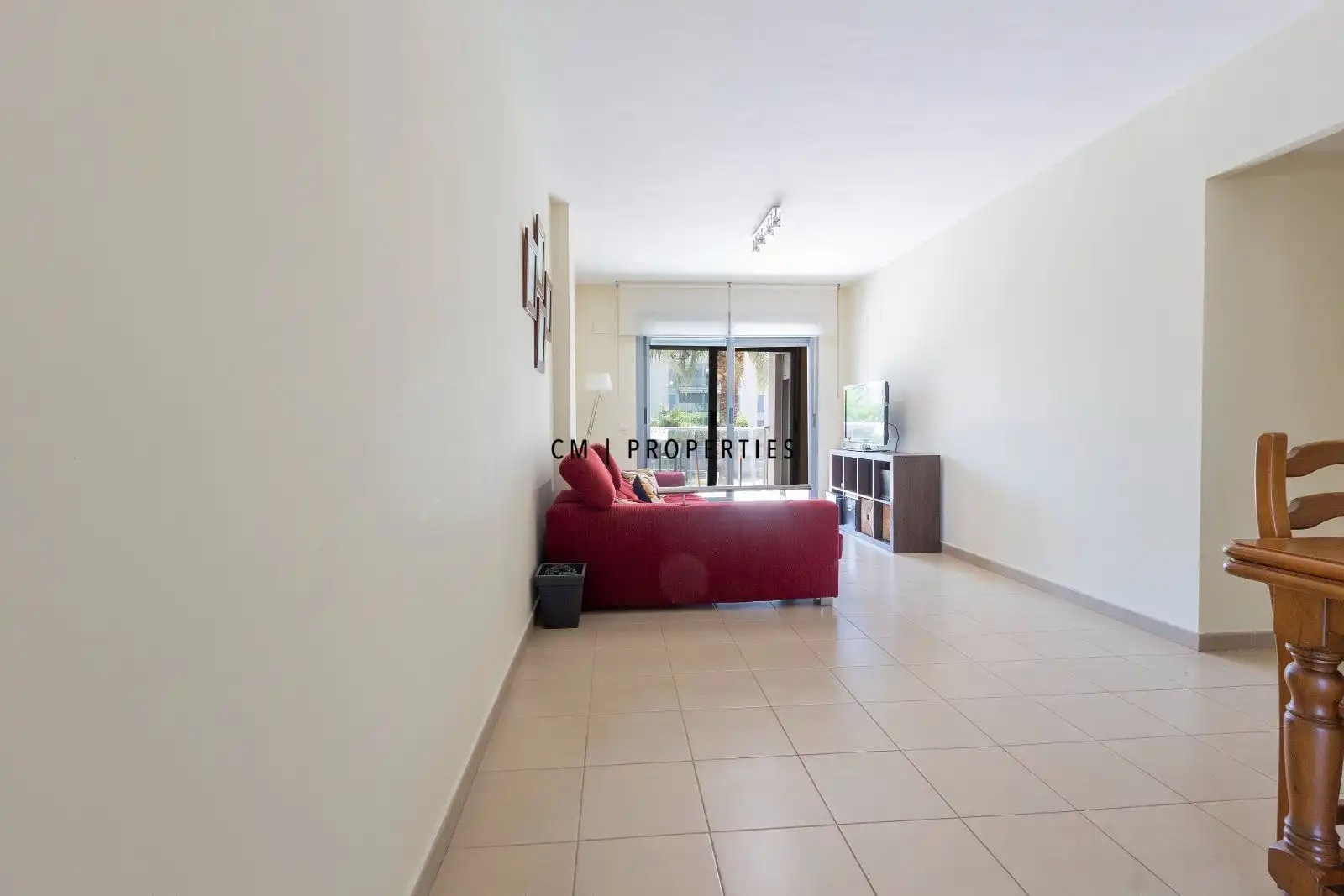 Sala d'estar de Àtic de lloguer en Almenara amb Aire condicionat, Terrassa i Piscina