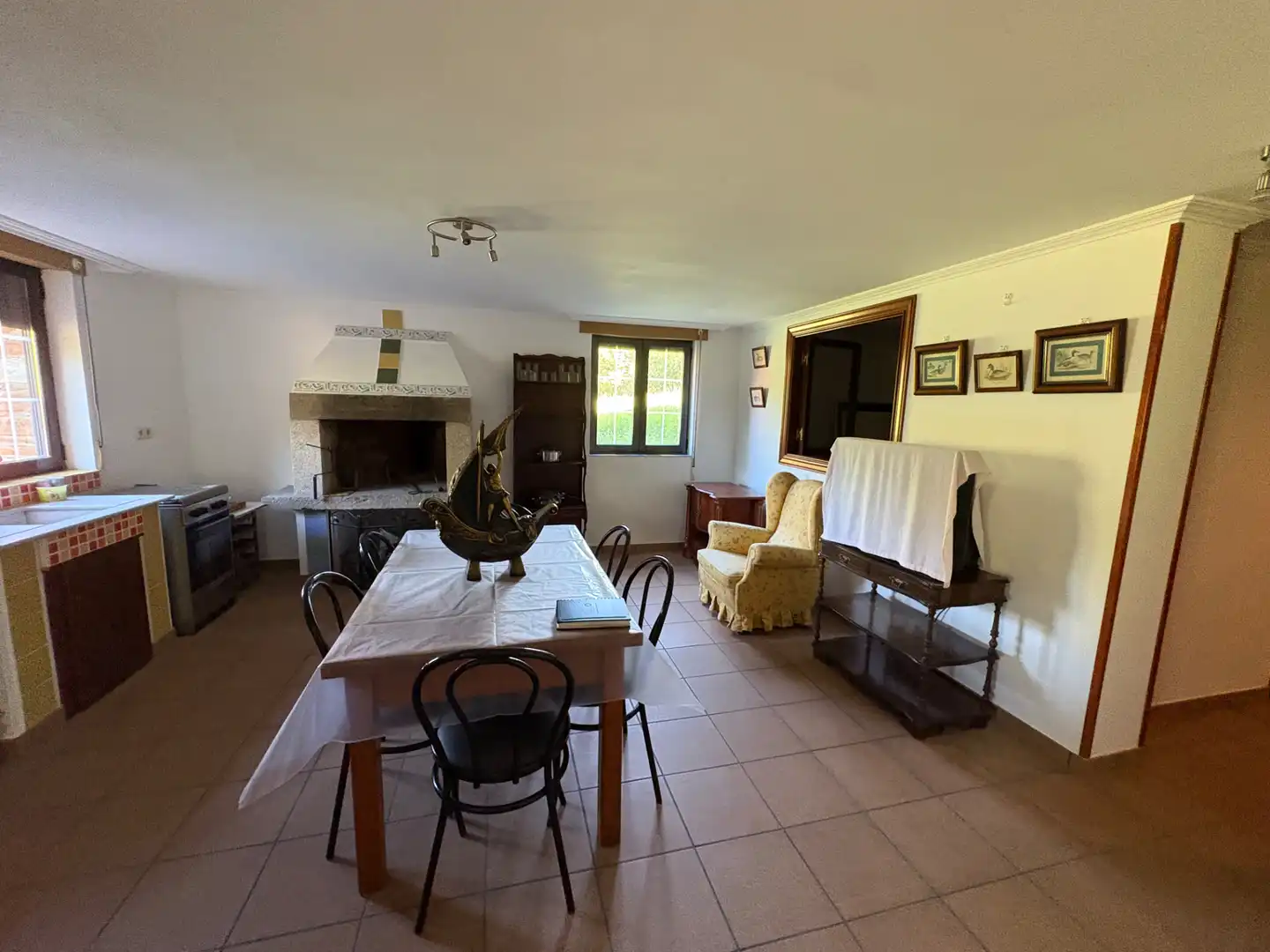 Comedor de Casa o chalet en venta en Cedeira con Calefacción, Jardín privado y Horno